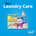 Carbona Laundry Stain Scrubber – Bio-Enzyme Fabric Stain Remover with Built-in Brush | Removes Grease, Blood, Food & More | Safe on Washable Fabrics | 8.4 fl oz (1 Pack)