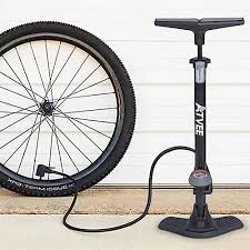 BV Bicycle Pump Durable Bike Floor Pump 17/24 inch Smart Valve Head, 160 psi