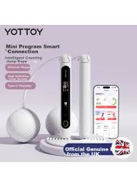 YOTTOY Skipping Ropes for Adults -Cordless Counter Jump Rope with Large Cordless
