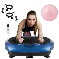 Vibration Plate Exercise Machine, Vibrating Fitness Platform for Lymphatic Drainage