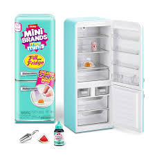 Mini Brands Fill The Fridge Playset w/UV Light by ZURU, Collectibles, DIY, Resin Play