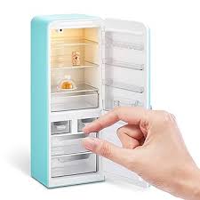 Mini Brands Fill The Fridge Playset w/UV Light by ZURU, Collectibles, DIY, Resin Play