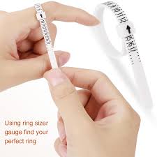 Ring Sizer Measuring Tool Kit, Ring Mandrel Measurer, 27 PCS Premium Steel Measuring Ring Tool, US Ring Size 0-13, 2 PCS Reusable