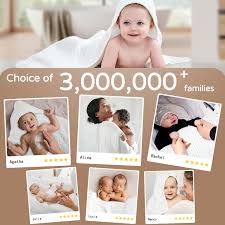 Yoofoss Hooded Baby Towels for Newborn 2 Pack 100% Muslin Organic Cotton Baby Bath Towel with Hood for Babies, Infant